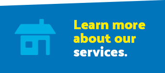 Learn more about our services button